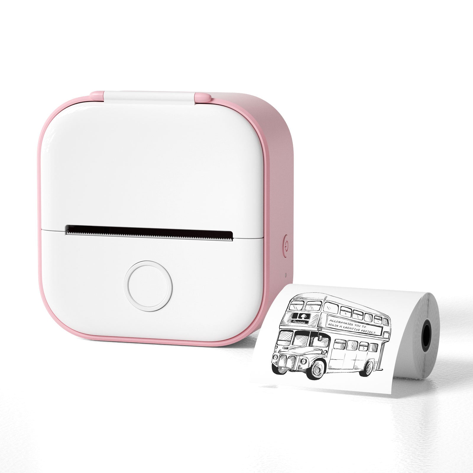 Mini Bluetooth Label Printer (Inkless & Portable)