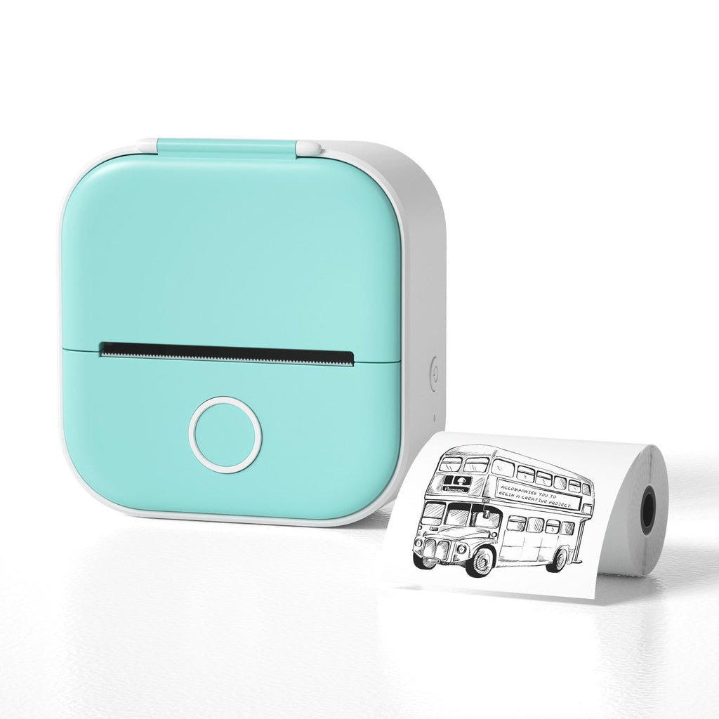 Mini Bluetooth Label Printer (Inkless & Portable)