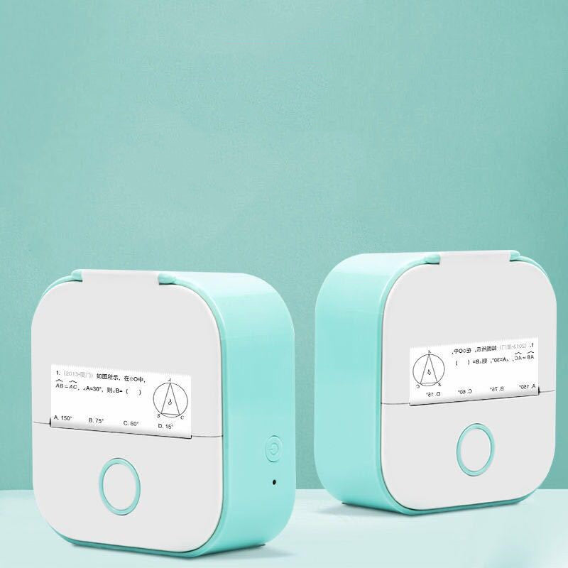 Mini Bluetooth Label Printer (Inkless & Portable)